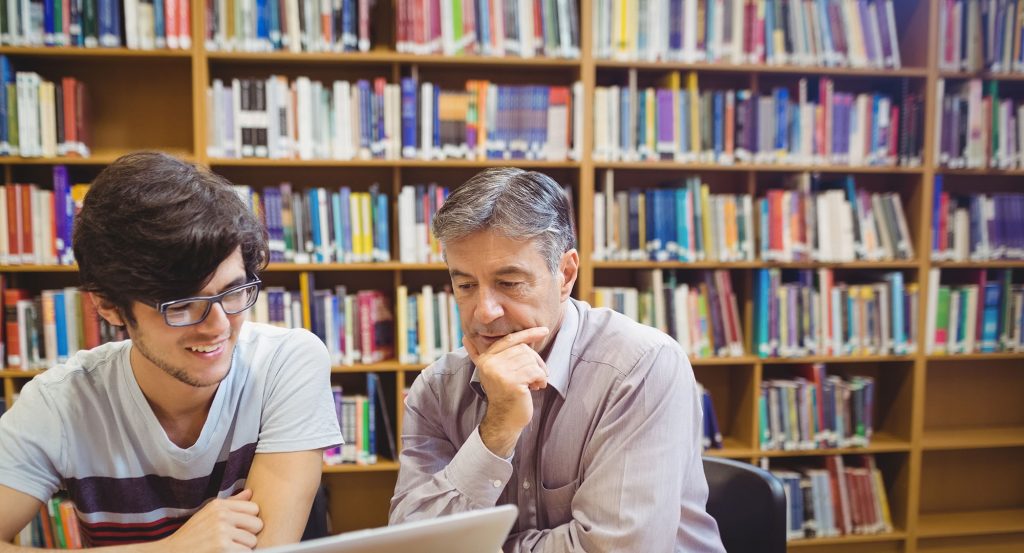 college library