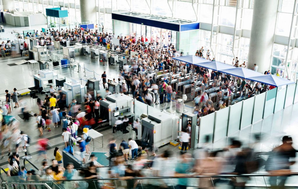 Airport lobby